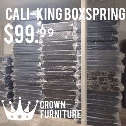 California King Boxsprings 
