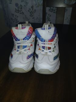 Women's sketches D'lites summer fiesta sneakers size  9 used like new