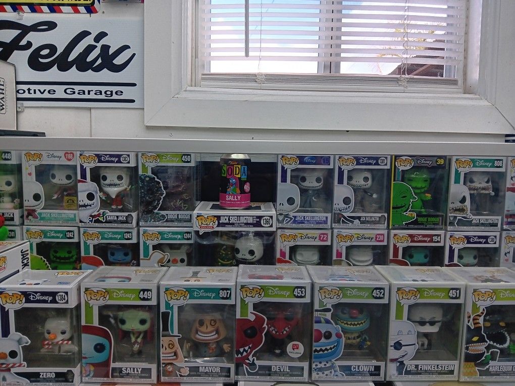 Nightmare Before Christmas Funko Pop Collection Jack Skellington