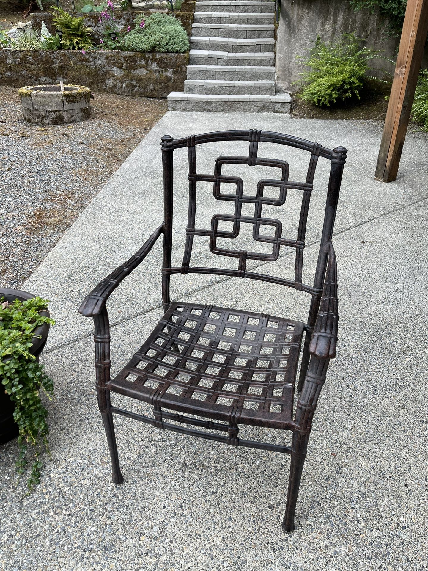 Wrought Iron Outdoor Chairs
