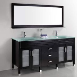Quinn 72-inch Double-sink Vanity Set