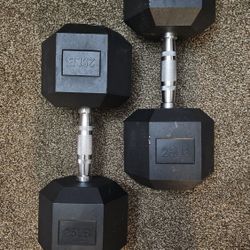 25 Lb Dumbbells (PAIR)