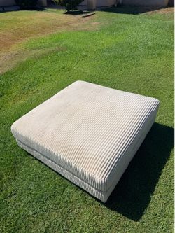 Over sized ottoman