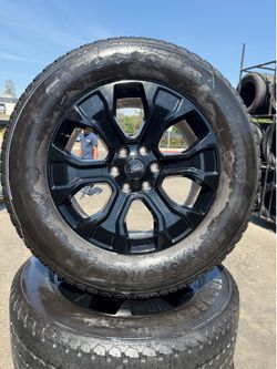 20” FORD TREMOR WHEELS AND TIRES