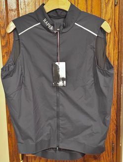 Rapha Pro Team Gilet II Men's Cycling Vest XL Full Zip Nylon