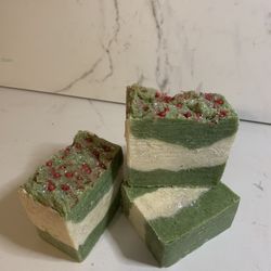 Holiday Clearance ! Holiday Tree Handcrafted Soap 