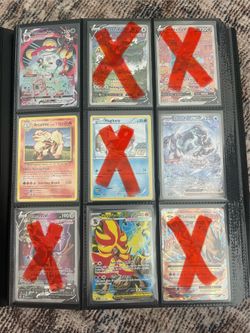 Tradng Pokemon binder