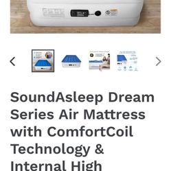 Sound asleep, Air mattress,  queen size