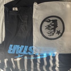 Blue & Black Hellstar Shirt