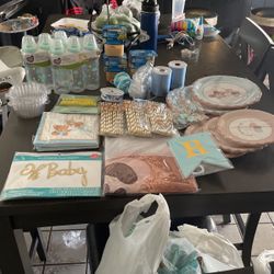 Teddy Bear Baby Shower Stuff 