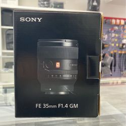 Sony FE 35mm F1.4 GM Lens