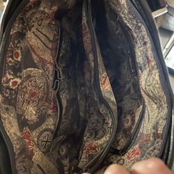 black faux croc skin tote bag ⭒ !(63)12