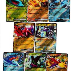 Pokemon Cards 8 Cards RR