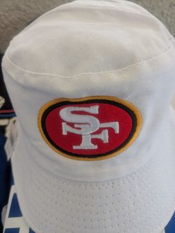 49ers Bucket Hat White