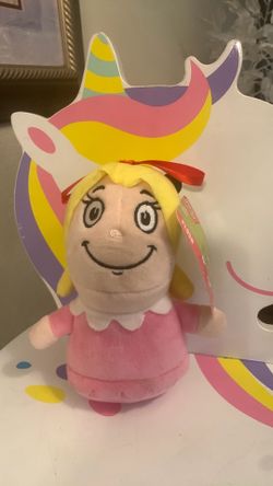The Grinch Sally plush 6 1/2”
