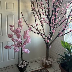 Faux Cherry Blossom Trees 