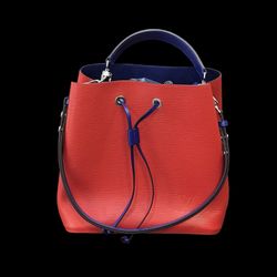 Louis Vuitton NeoNoe Handbag Epi Leather MM Red Like New