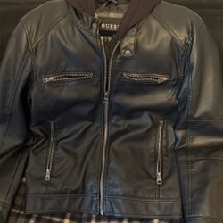 Men Leather Biker Jacket