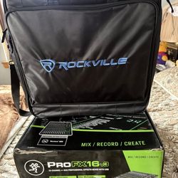 Mackie 16 Channel Mixer With Effects 