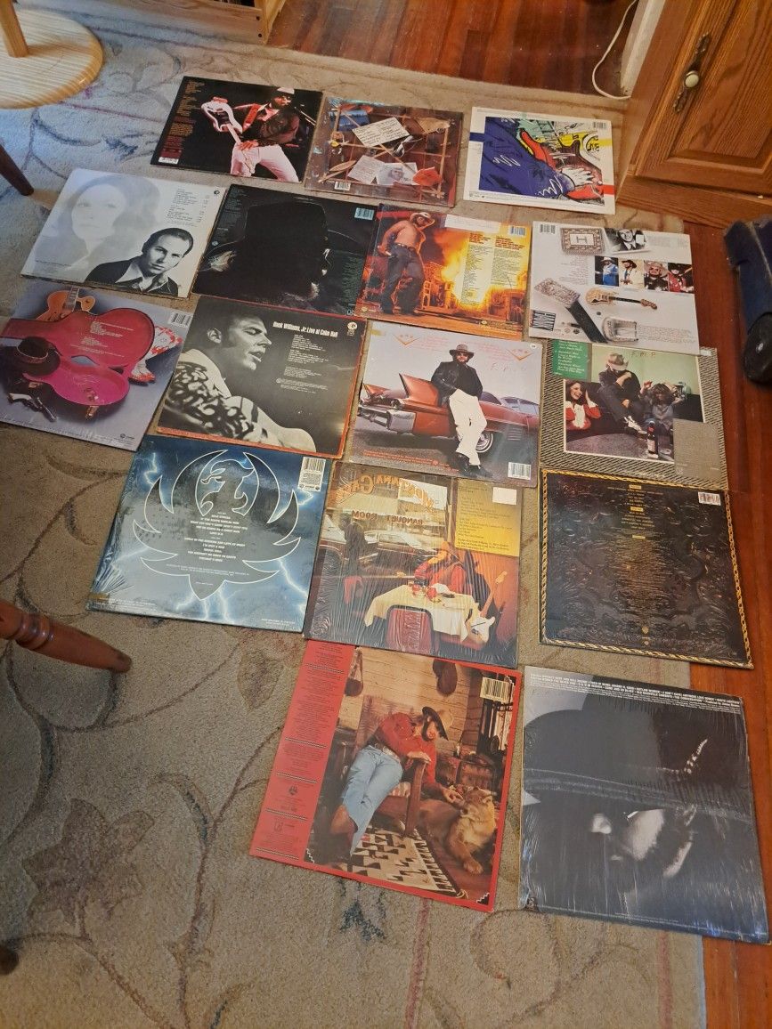 HANK WILLIAMS JR 33 RECORD ALBUMS