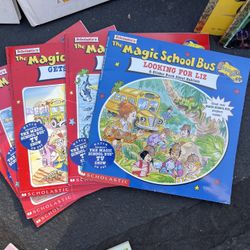 Magic School Bus Lot Of Books