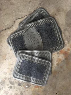 Grey Car Floor Matts