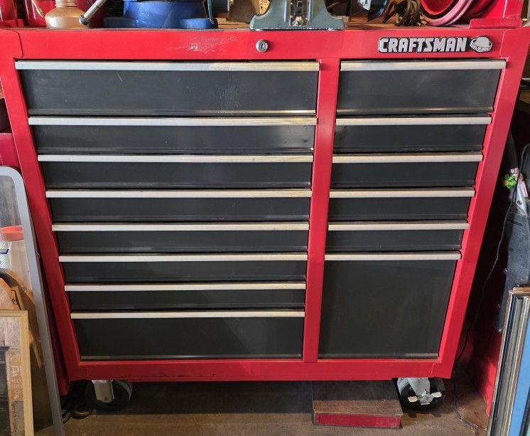 Craftsman Tool Box With All Tools Included 