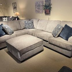 Bovarian Stone LAF Sectional /couch /Living room set