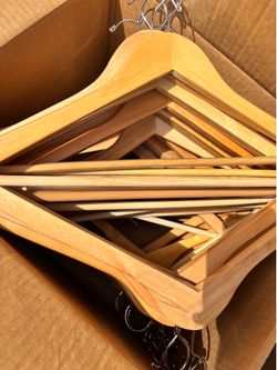 Wooden hangers