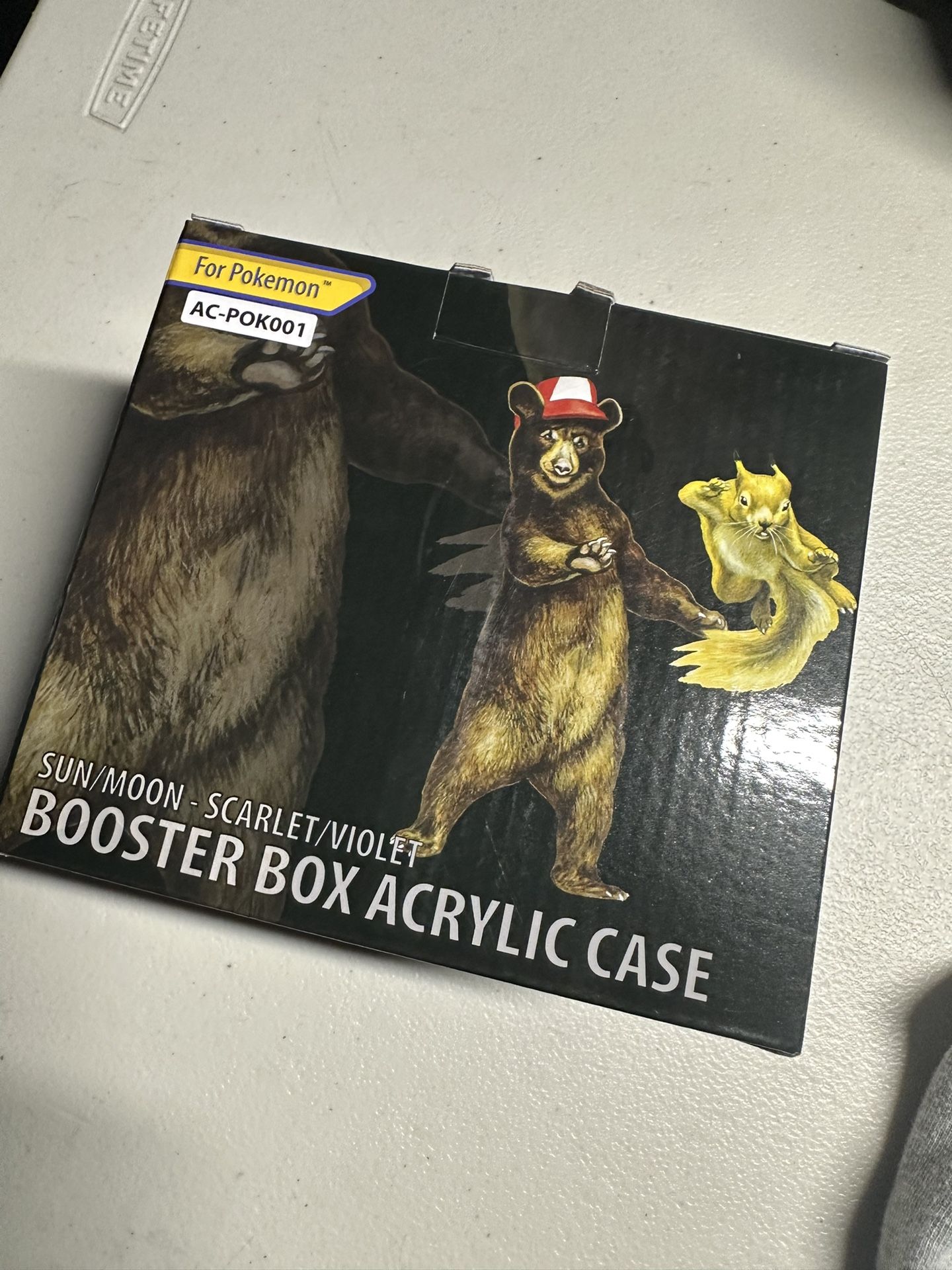 Bearish Acrylic Case Pokemon ETB