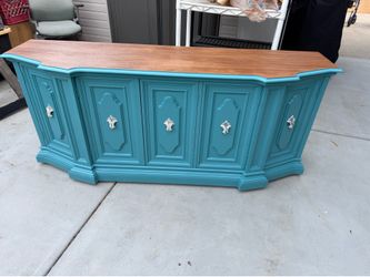 Teal sideboard Century furniture