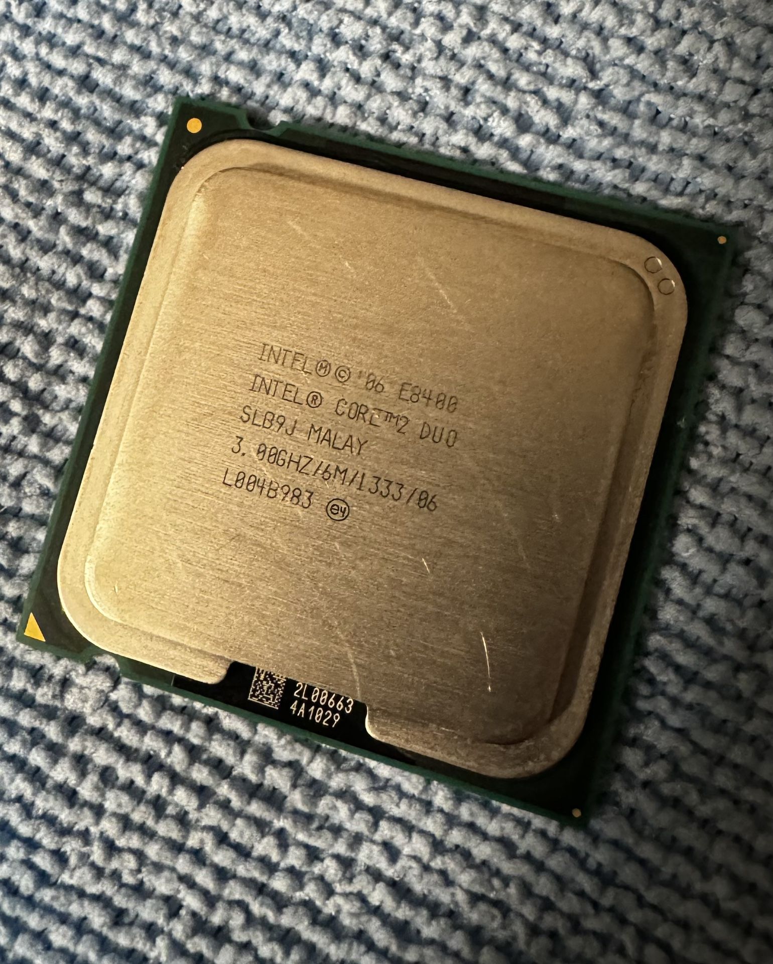 Intel Core Duo E8400 3.00GHz 6MB 1333MHz CPU SLB9J