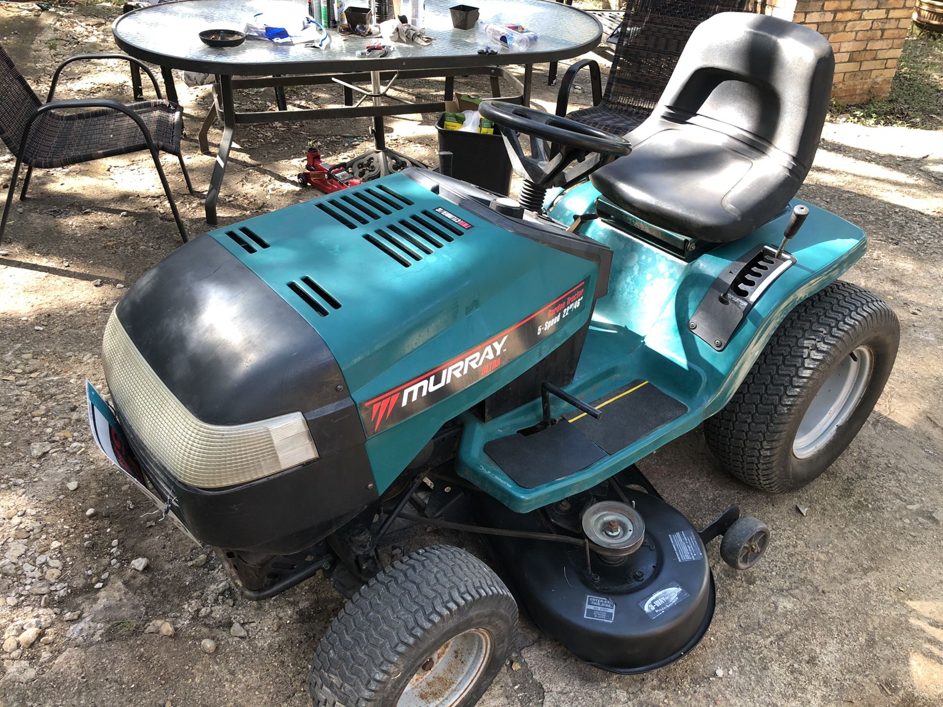 Murray Ultra Heavy Duty 46” Riding Lawn Mower/Lawn Tractor 22 hp