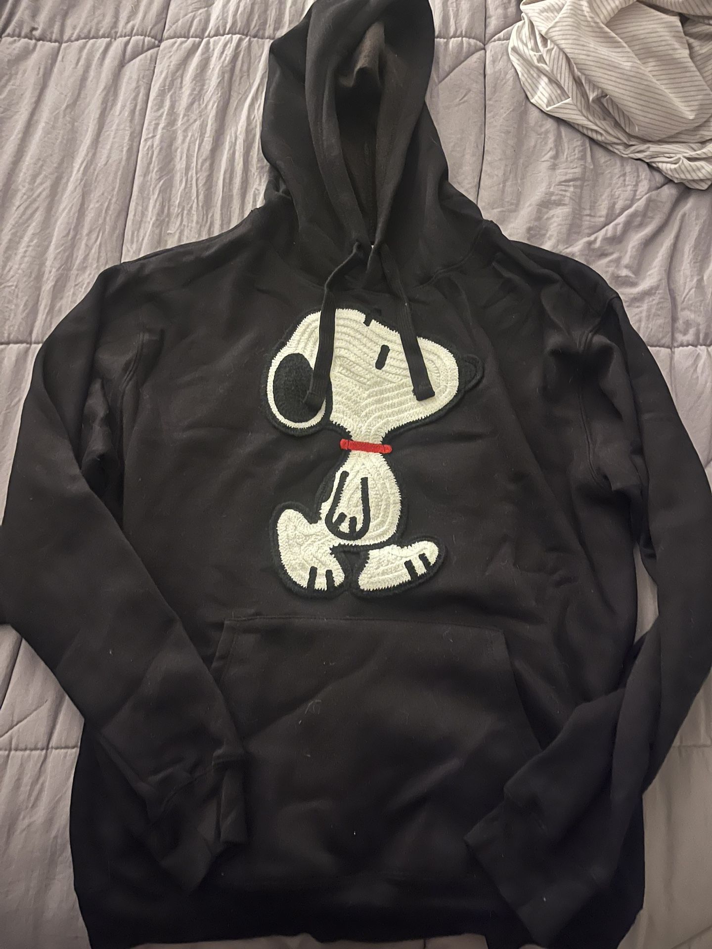 Black Snoopy Hoodie