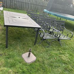 Outdoor Table And Chairs