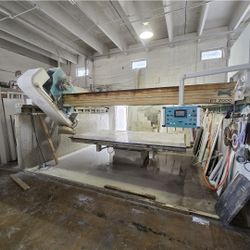 Poisedon Bridgesaw Granite Fabrication Machine