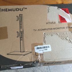 $40.00  Hemudu Dual Tv / computer Monitor Stand HT05B . Fits TWO 13” to 24” Monitors. pick up South Gate) 