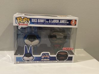 Funko Pop Space Jam 2 Pack Bugs Bunny and LeBron James Target Exclusive