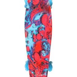 Shark Wheel Hypnotic Youth 22.5" Polyboard Skateboard Cruiser Smooth Ride