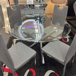 Gray 5pcs Round Dinette SetOnline Price 📍
FREE Financing 📍
SAME DAY Delivery🚚
No Credit Check📍
🚨Apply Now