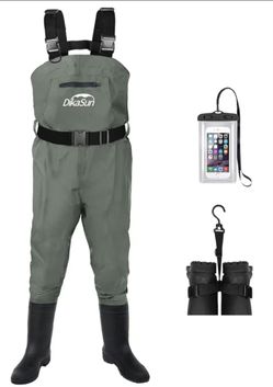Fishing Waders for Men & Women- Shoe size Men's 8/Women's 10