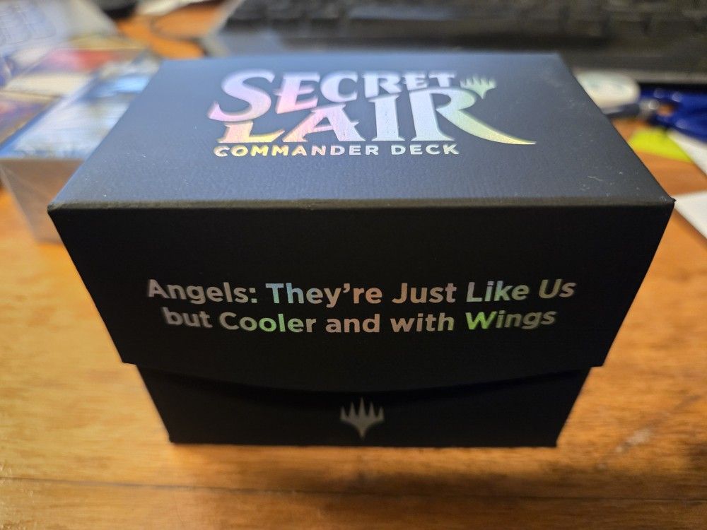 Magic The Gathering- Sealed Secret Lair Deck -Angels Commander Deck: Angels they're Just Like us But Cooler
