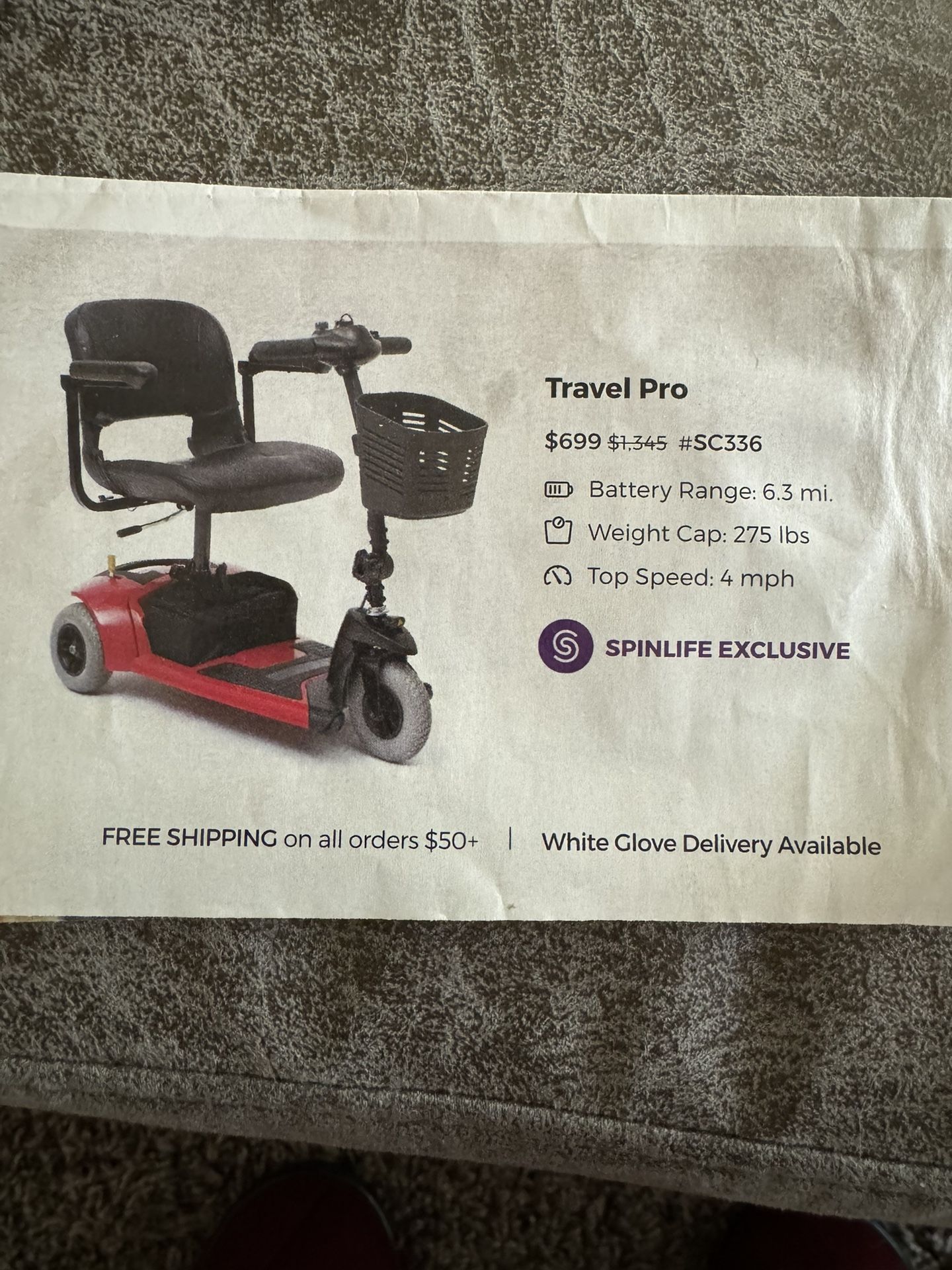 Travel pro scooter