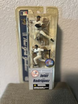 NY YANKEES Derek Jeter Alex Rodriguez 2004 3 inch McFarlane Figures NIP MINT