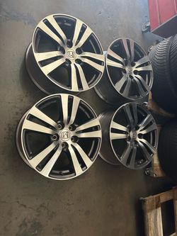 18” OEM Honda rims pilot, Ridgeline TPMs, firm price
