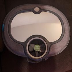 Baby Car Headrest Mirror With Fan 