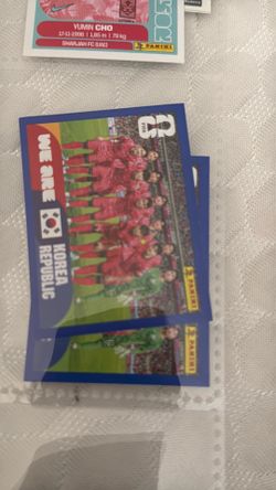 Korea panini stickers