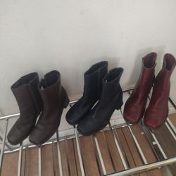 BOTINES DE PIEL!!!