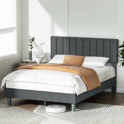 Full Size Upholstered Bed Frame