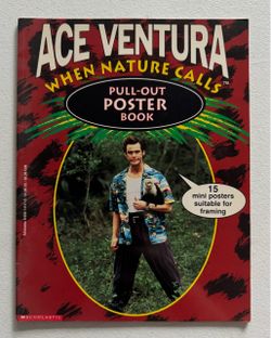 Ace Ventura When Nature Calls Pull-Out Poster Book